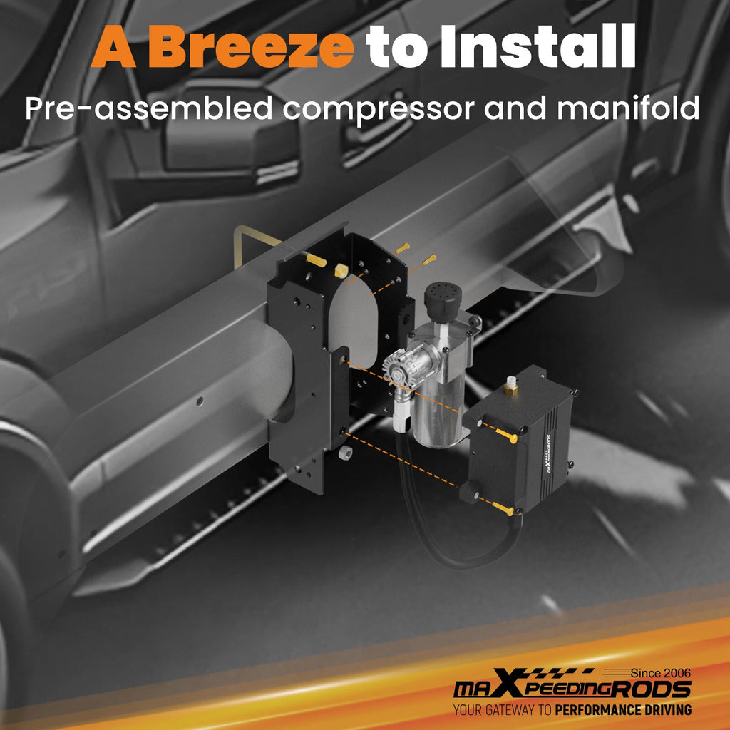 Air Suspension Kit for Dodge Ram 2500 3500 RWD (2003–2010)