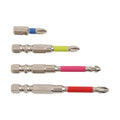 Set of 4 Magnetic PH2 Cross Screwdriver Bits for Electric Screwdrivers
