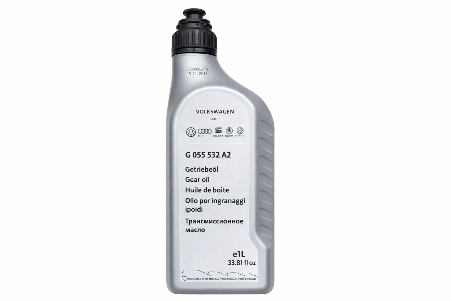 Genuine OEM Manual Transmission Fluid for Audi A4 Quattro, S6, S7 (G055532A2)