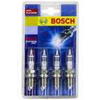 Set of 4 4cyl 1.3L Spark Plugs for Nissan Micra (1995 - 1997)