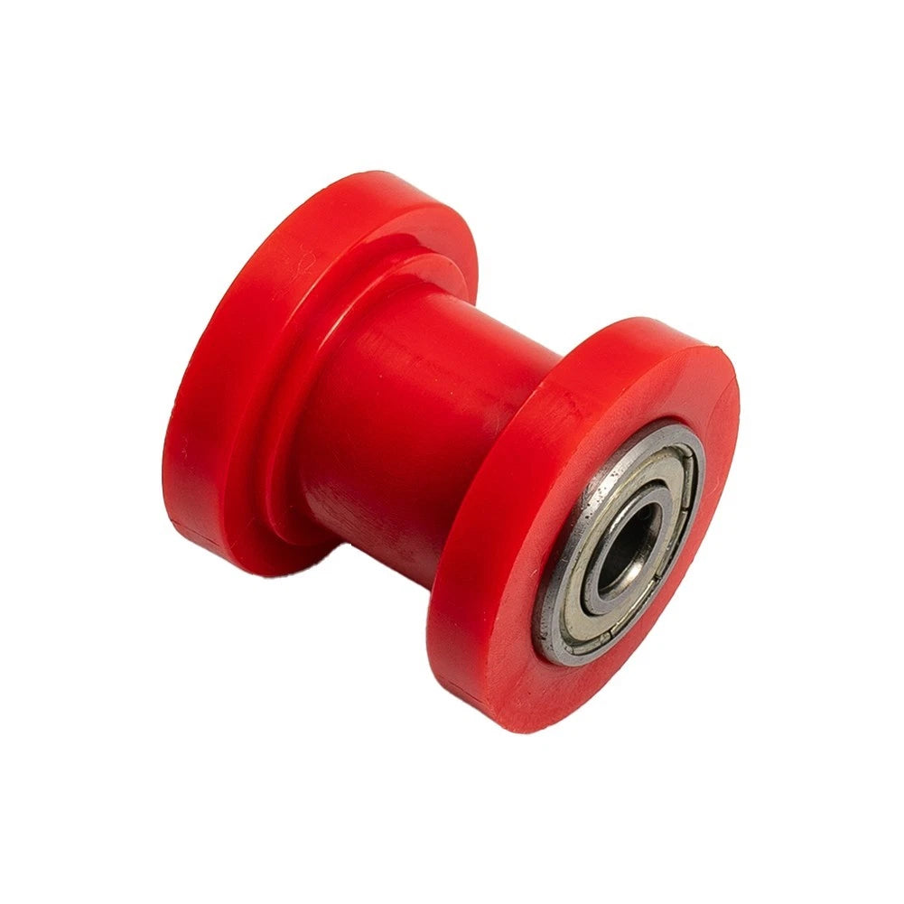 1X Red 8mm Chain Roller Slider Tensioner Pulley for Dirt Bike ATV