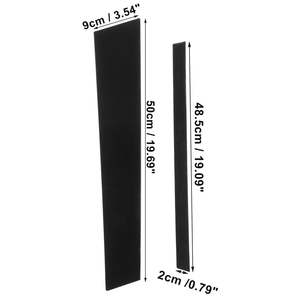 Set of 6 Door Cover Panel Pillar Posts Stickers for Ford Explorer Mountaineer