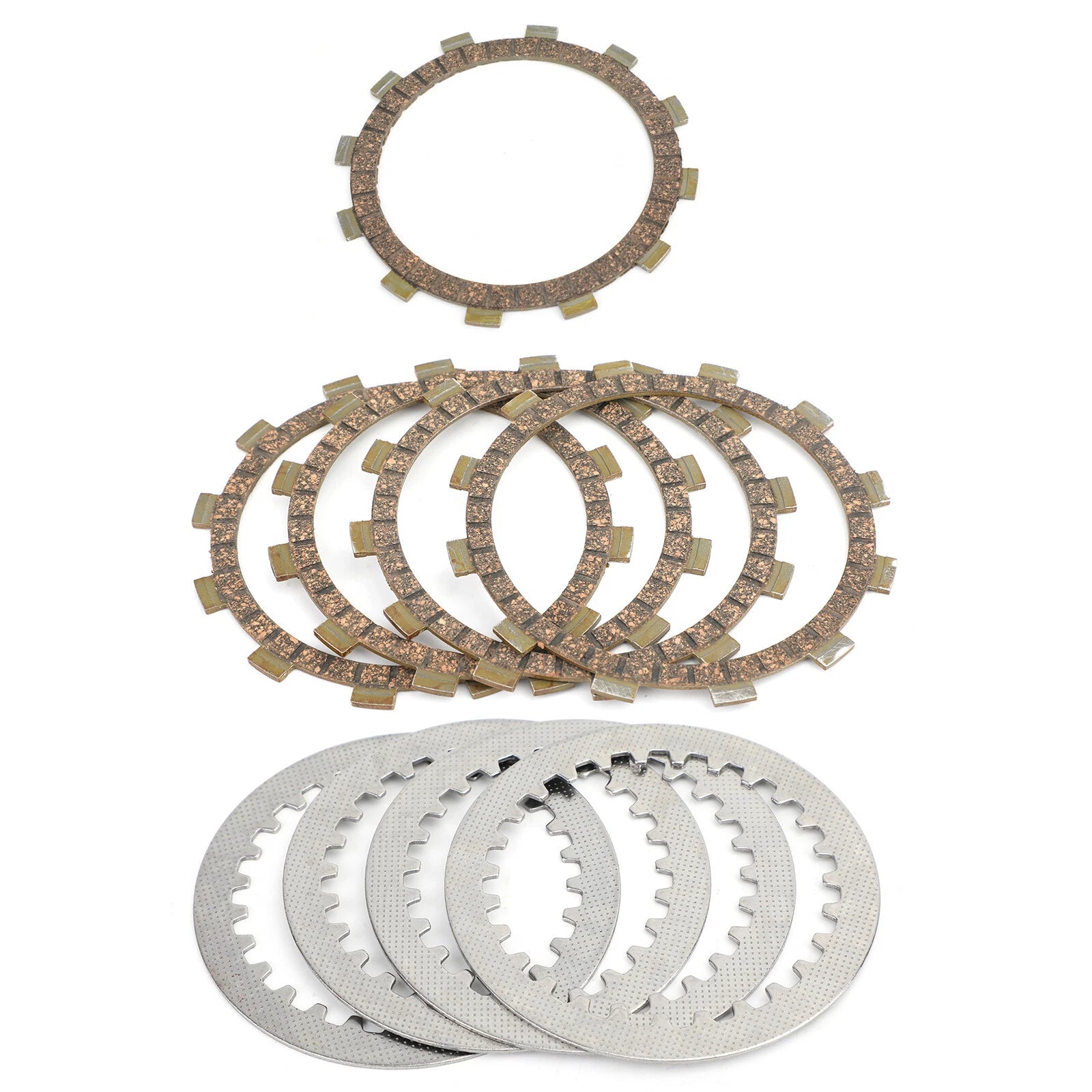 Clutch Kit Steel & Friction Plates for Yamaha XV XVS 125 250 Virago (1997–2017)