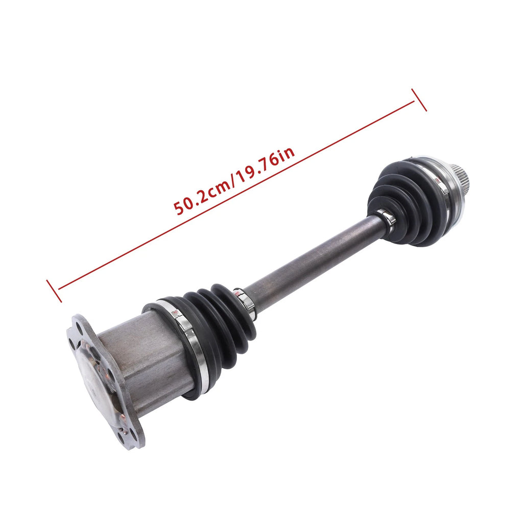 2X CV Shaft for Audi A5 Quattro (2018–2020) 8W0407271