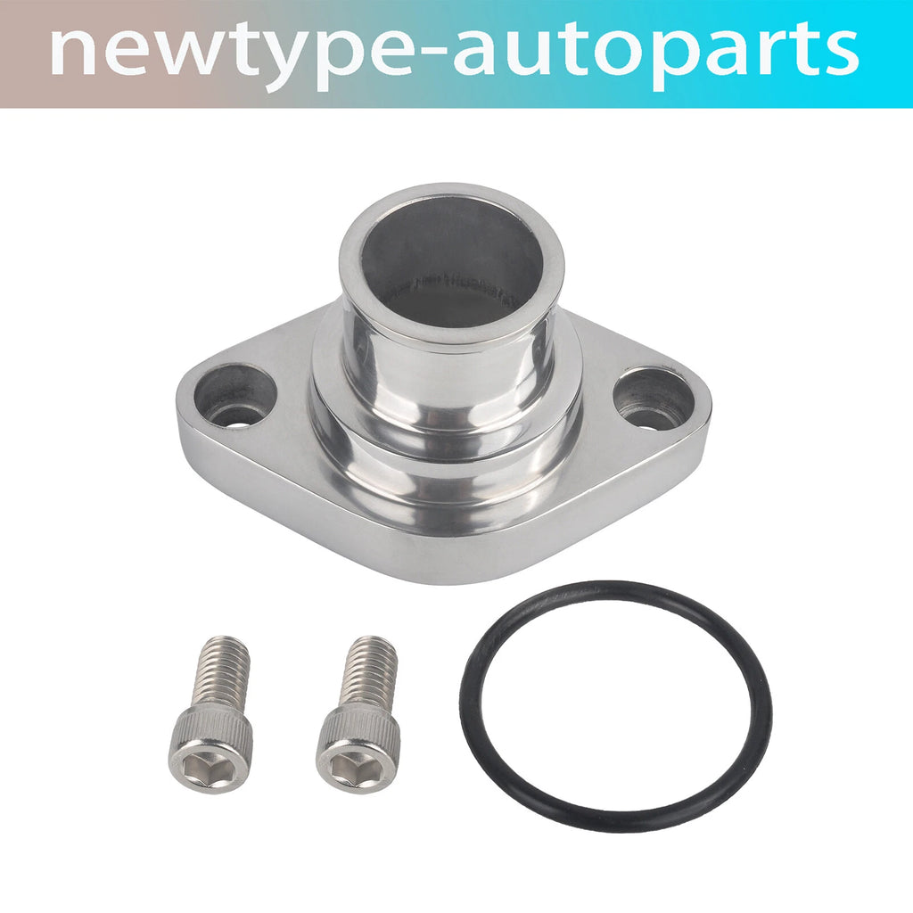 Water Neck Thermostat Housing for Chevy SBC BBC 305 307 327 (Polished)