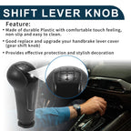 5-Speed Manual Gear Shifter Knob for Chevrolet Spark (2011–2016) Black Plastic