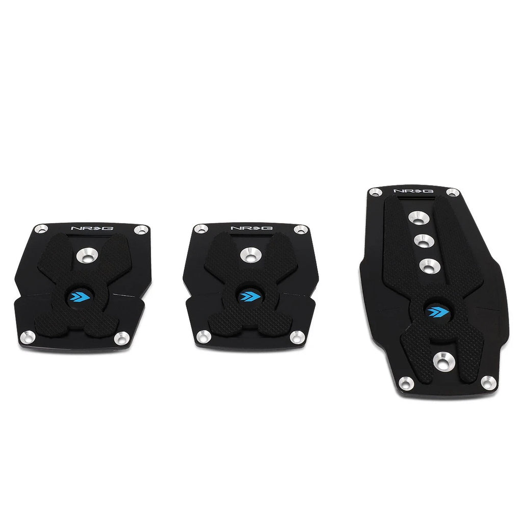 NRG Innovations PDL-200BK Aluminum MT Foot Pedal Cover for Universal Fit (2000–2023)