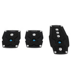NRG Innovations PDL-200BK Aluminum MT Foot Pedal Cover for Universal Fit (2000–2023)