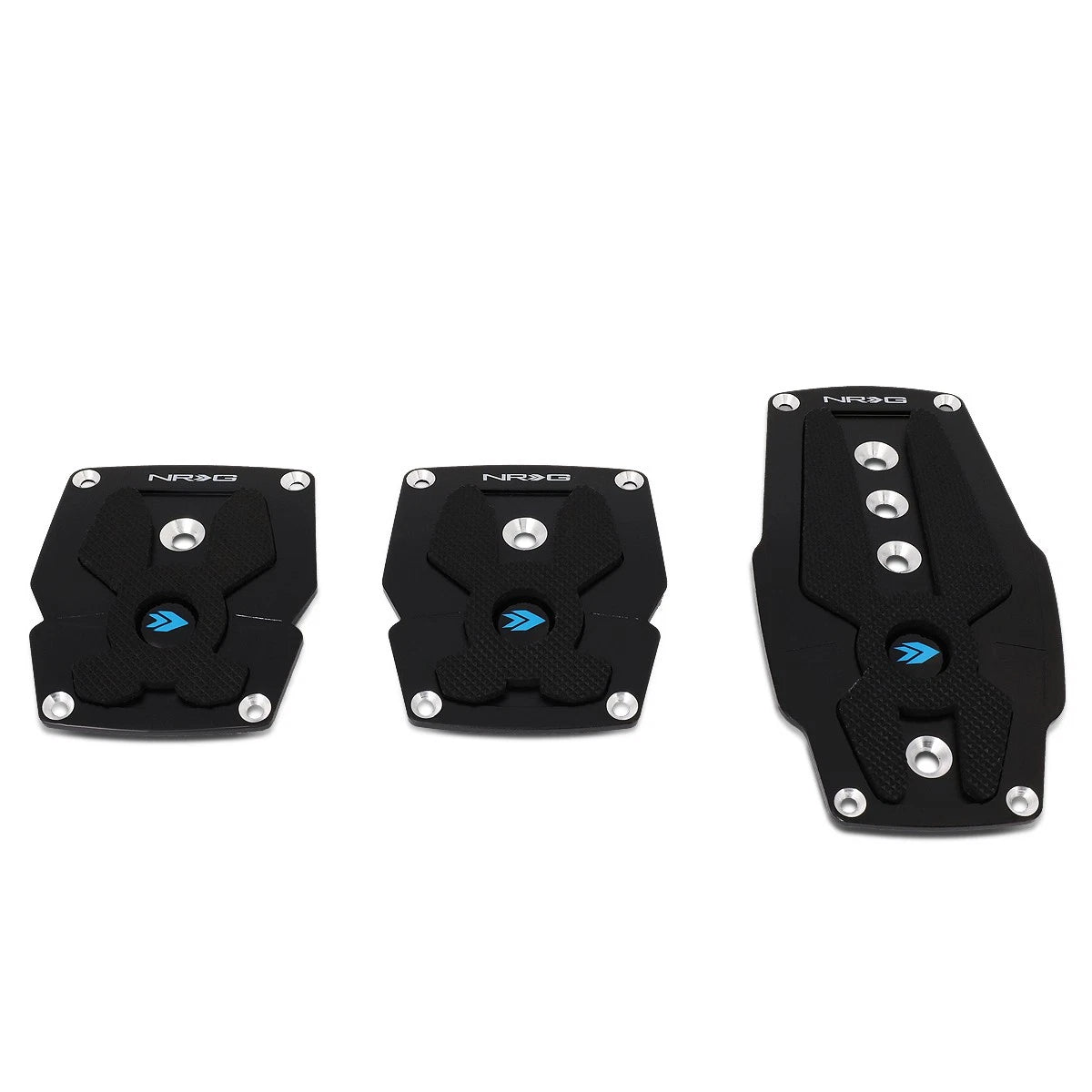 NRG Innovations PDL-200BK Aluminum MT Foot Pedal Cover for Universal Fit (2000–2023)