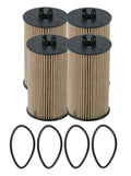 Set of 4 Wix Engine Motor Oil Filters for Buick Chevrolet GMC Pontiac Suzuki