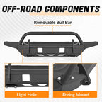 Off-Road Mid Width Front Bumper for Ford Bronco (2021–2024)