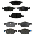 Set of 4 Ceramic Brake Pads for Ford Transit Connect (2014–2019)