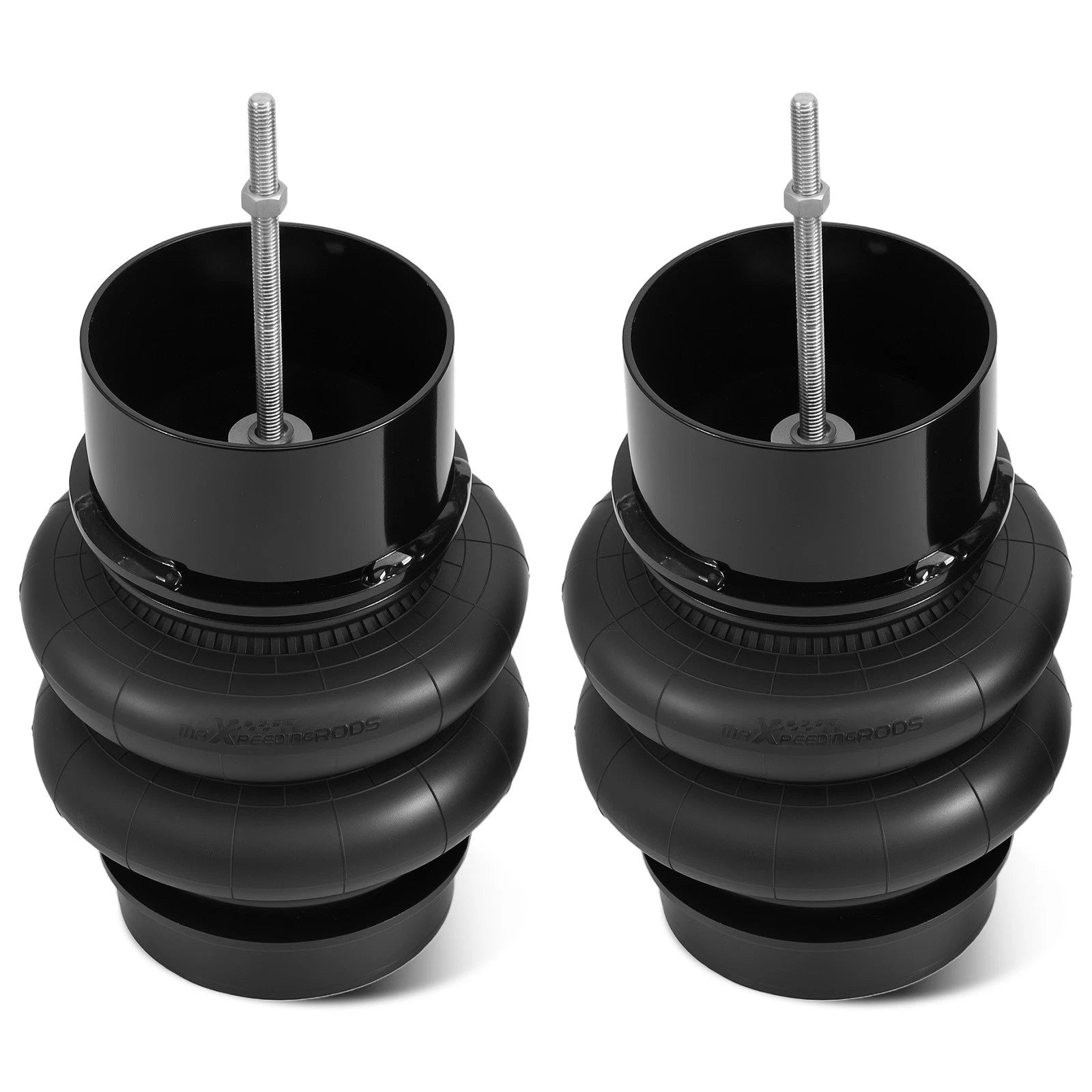 Set of 2 Air Ride Suspension Bags with Mounting Brackets for Chevy Caprice (1971–1996)