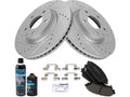 Front Brake Pad and Rotor Kit for Mazda 3 2.5L (2014–2018) NV352FK