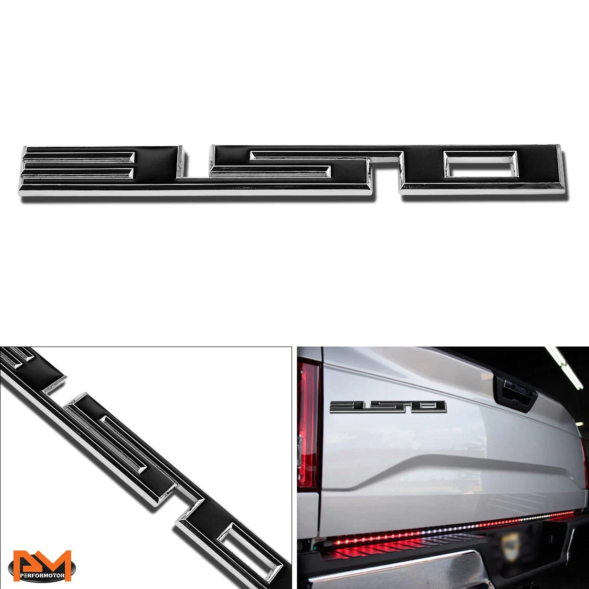 3D Polished Metal Decal Emblem for Chevrolet Isuzu Pontiac (350)