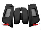 4PC Sunvisors Cover PVC Leather for Ford Excursion (2000–2006)