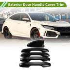 Door Handle Cover Set for Honda Civic (2022–2026) Glossy Black