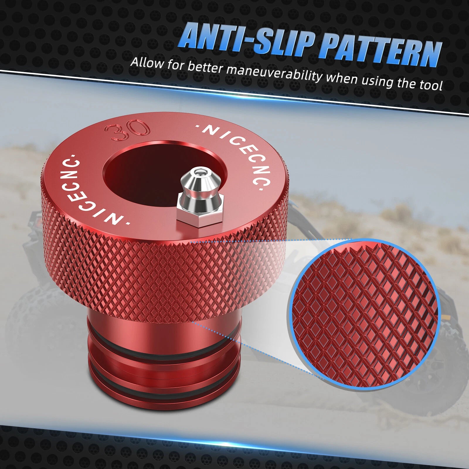 Wheel Bearing Greaser Tool for Can-Am Maverick 1000R (2013–2023)