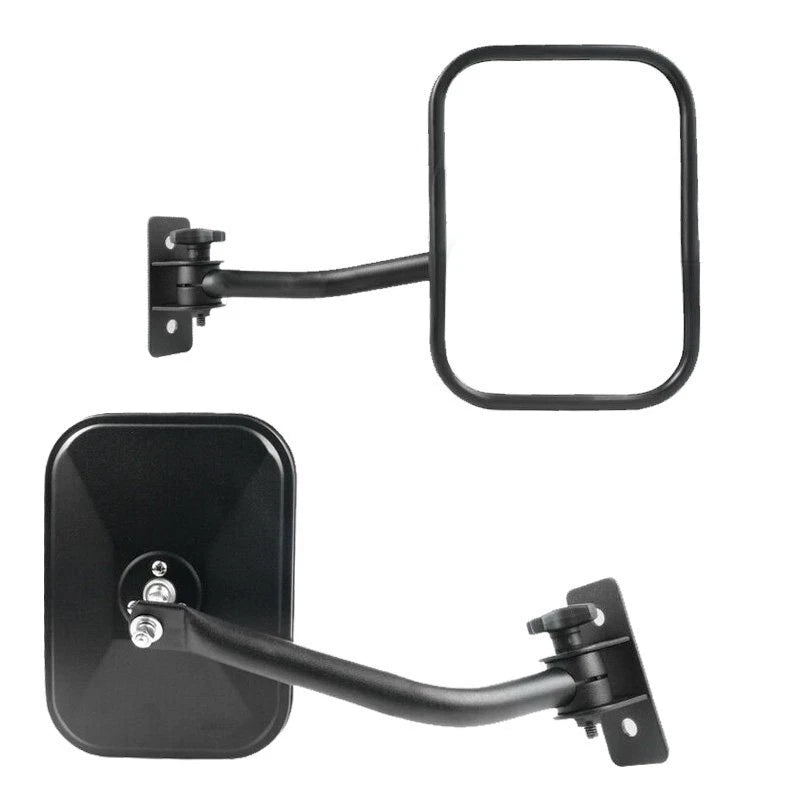 2 Pack Quick Release Doorless Mirrors for Jeep Wrangler (1997–2018)