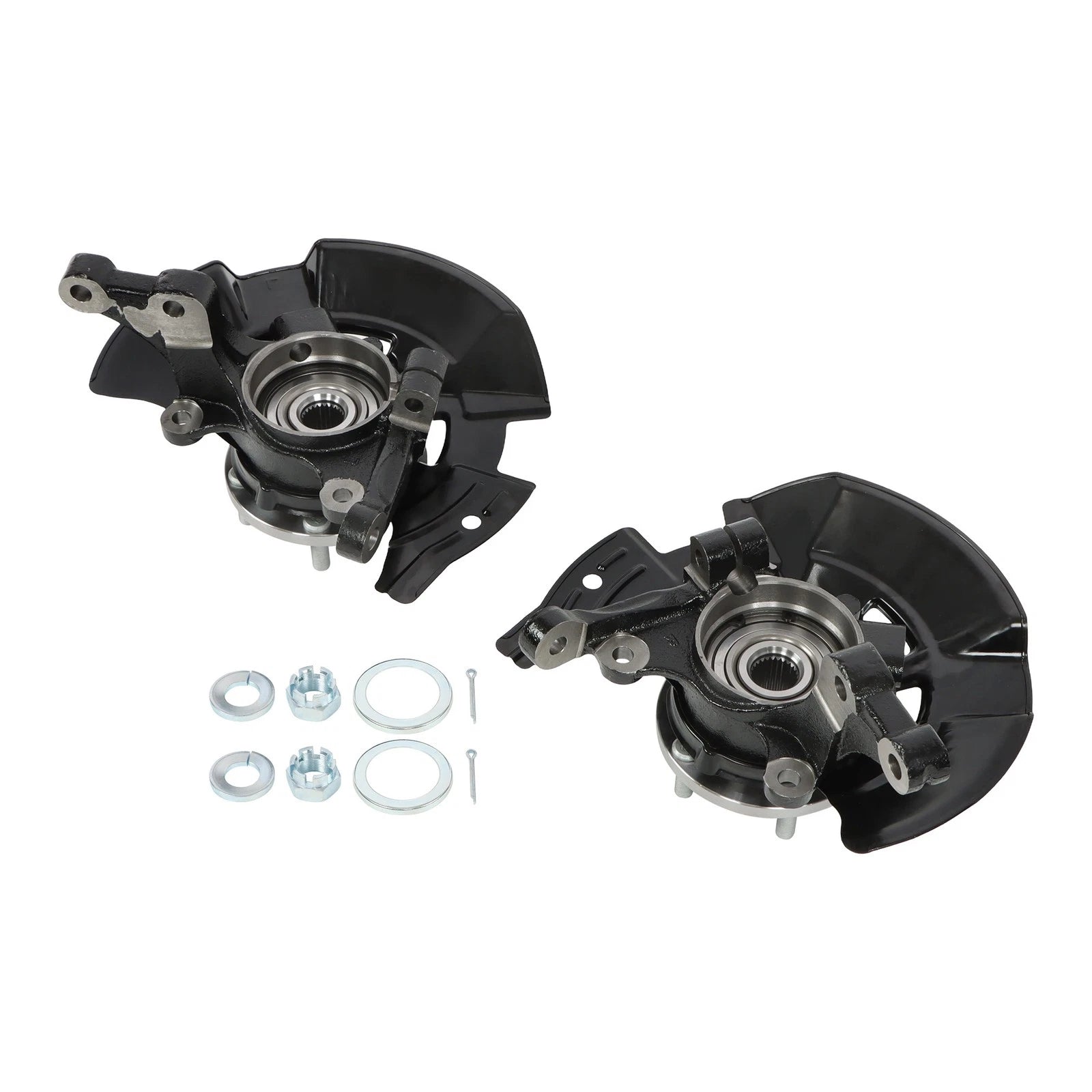 2X Front Wheel Hub Bearing Knuckles for Hyundai Sonata (2011–2013)