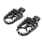 MX Style Rear Foot Pegs for Harley Softail Fat Bob Low Rider (2018–2023)