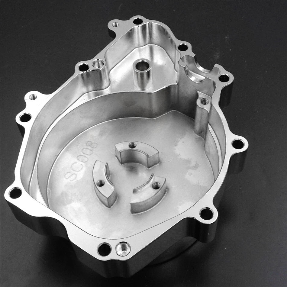 Engine Stator Cover for Yamaha YZF-R6/YZF-R6S (2003–2006) Chrome Left Side