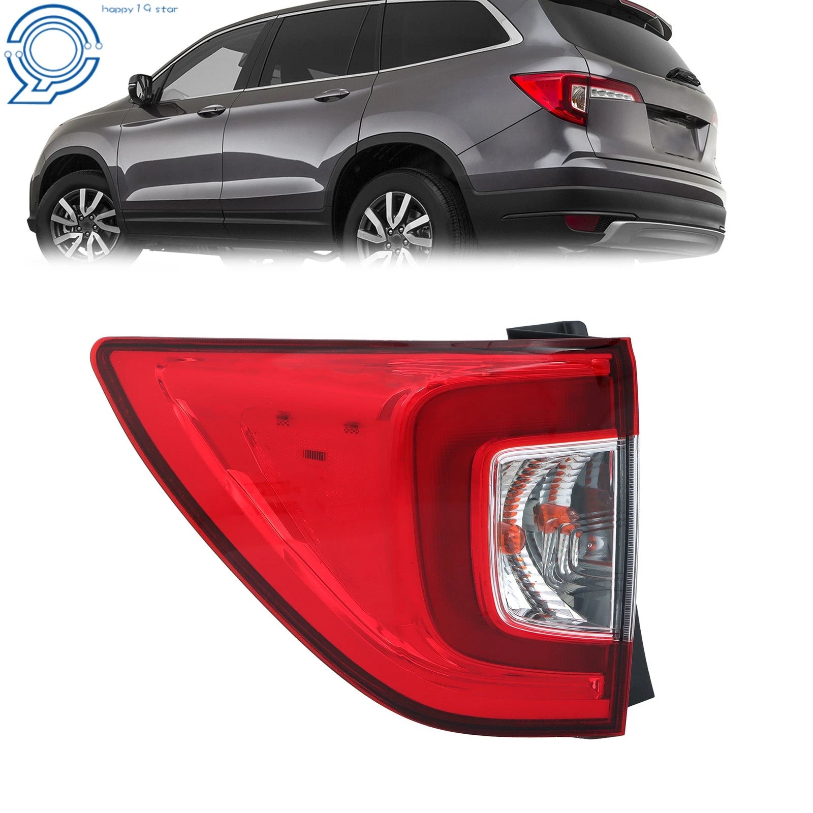 LED Tail Light for Honda Pilot (2019-2022) Left Outer