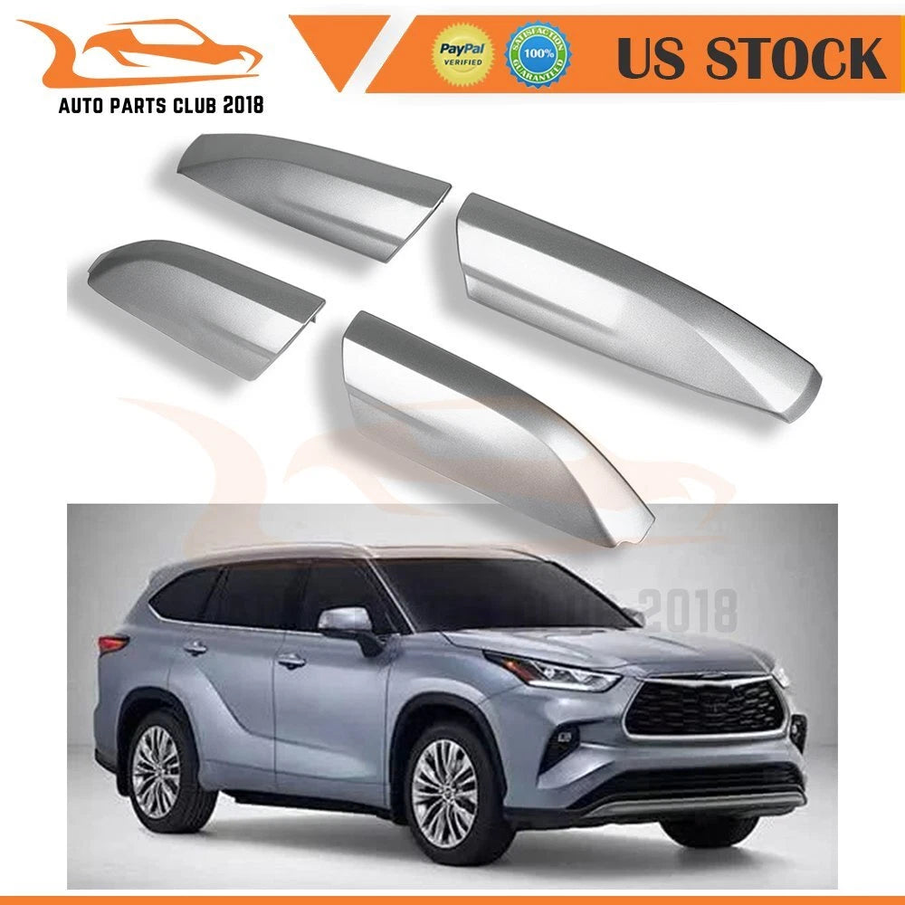 Roof Rack Cover Rail Set for Toyota Highlander XU40 (2008–2012)