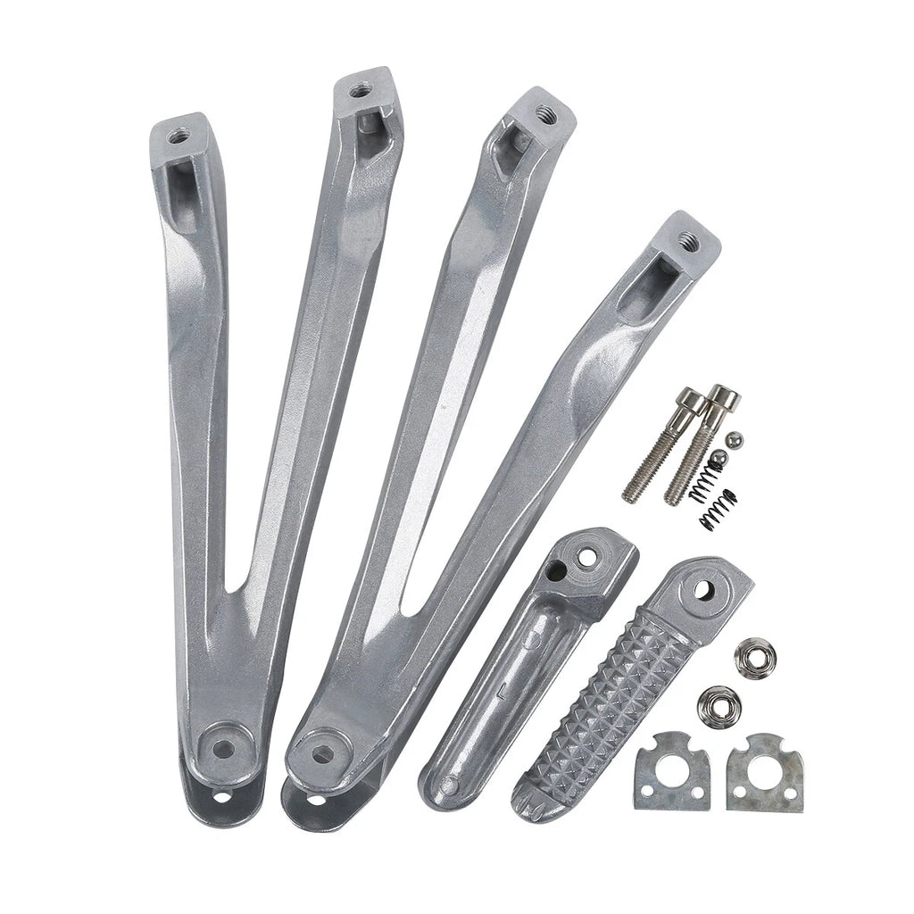 Set of 2 Foot Pegs Bracket Mount Kit for Yamaha YZF R1 (2007–2008)