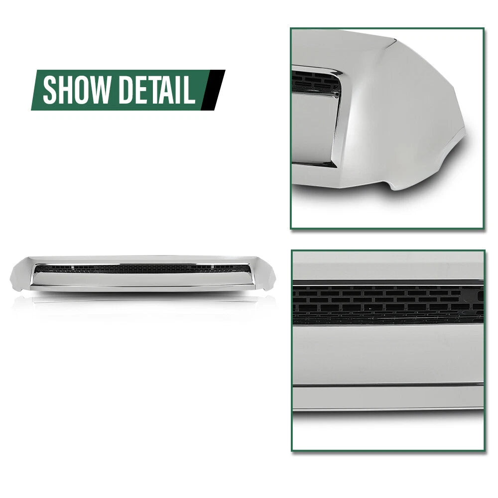 Front Upper Hood Bulge Molding Grille Trim for Toyota Tundra (2014–2021)
