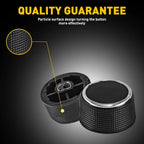 Set of 4 Rear Radio Volume Control Knob Stickers for