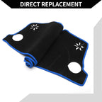 Dashboard Cover Mat for Honda Vezel RV3-RV6 (2021–2024) Black Blue Set of 1