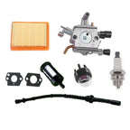 Carburetor Air Fuel Filter Kit for Stihl FS400 FS450 FS480 (4128 120 0602)