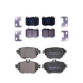 Set of 4 Hella Low-Met Disc Brake Pads for W213 E550 4Matic (2020–2023)