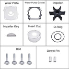 Water Pump Impeller Repair Kit for Yamaha (61A-W0078-A1-00, 61A-W0078-A2-00)