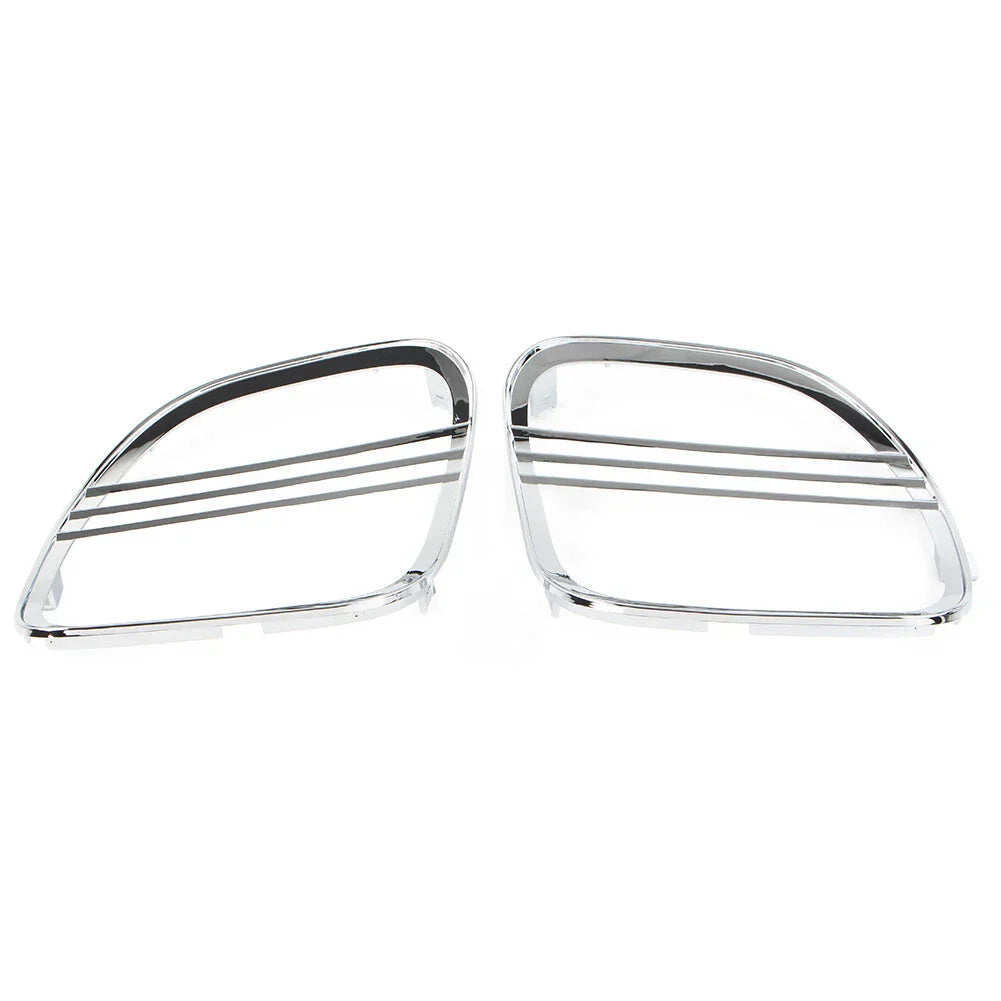 Chrome Tri-Line Speaker Grills Covers for Harley Road Glide FLTRX (2015-2021)
