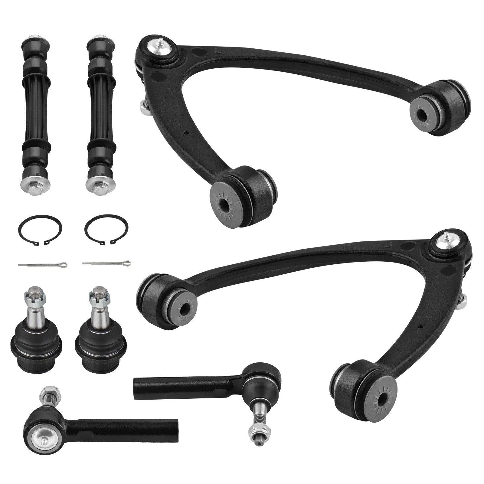 Front Upper Control Arm With Ball Joint Tie Rod for 2007-2013 Silverado Sierra