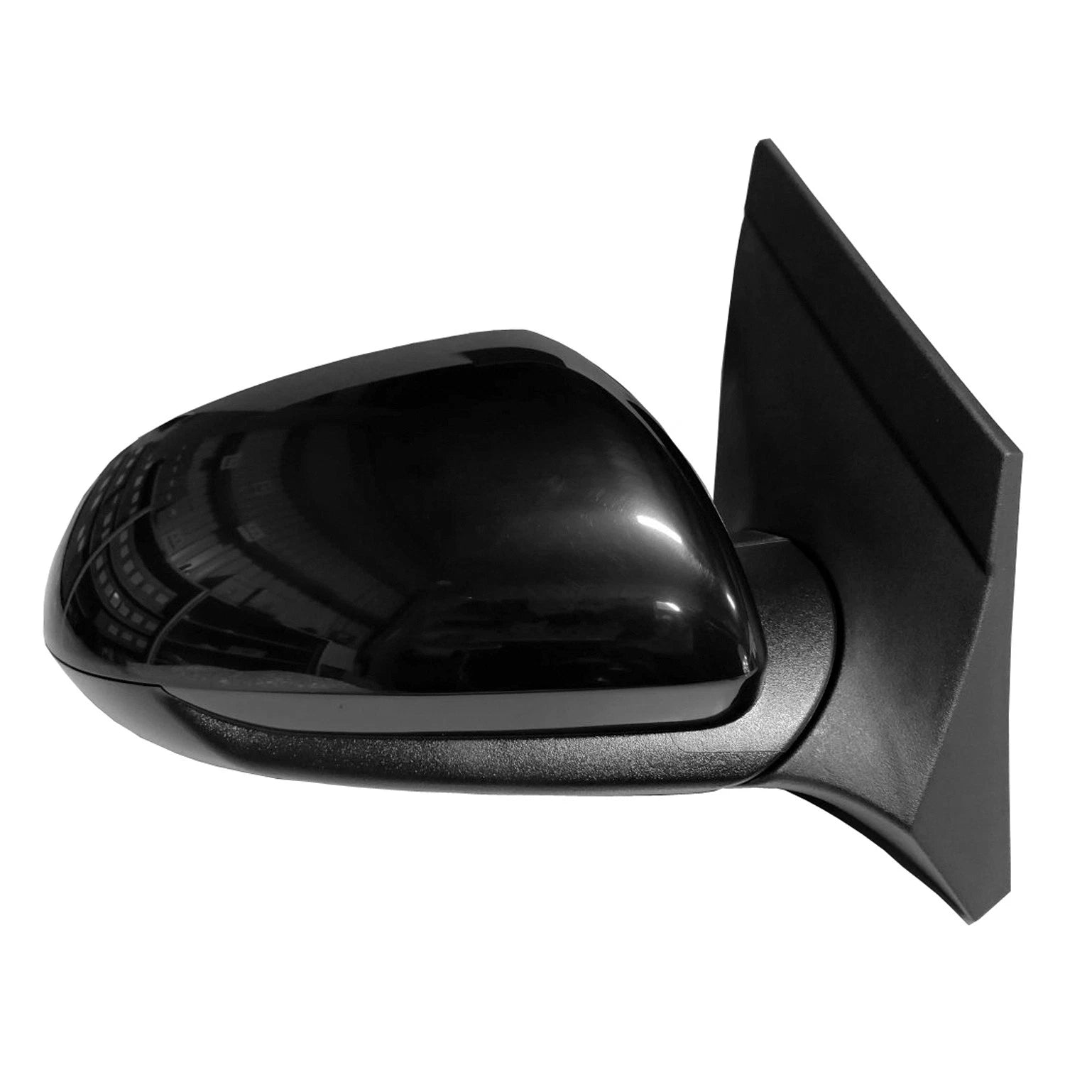 Replacement Ready to Paint Passenger Side Door Power Mirror w/o Heat and Signal
