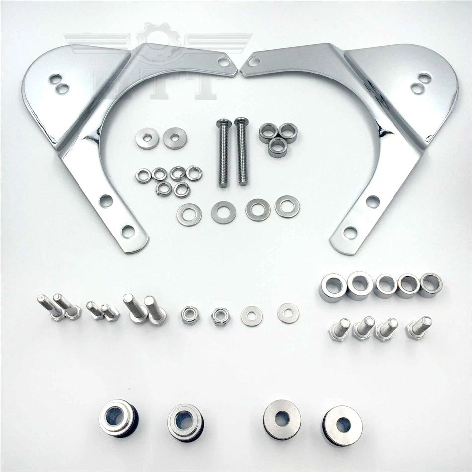 4-point docking hardware kit for Harley Touring (1997–2008) Road King, Street Glide