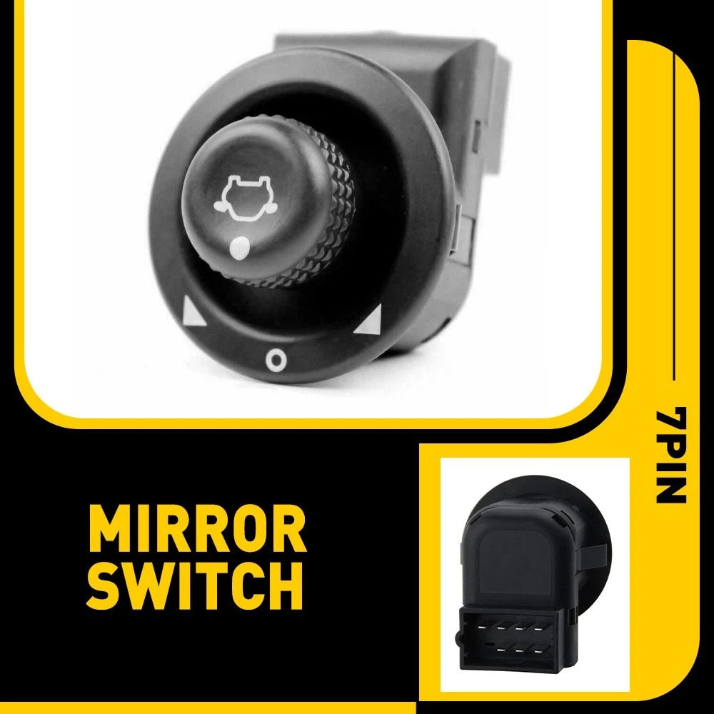 Mirror Control Adjustment Switch Button for Ford Transit (2015–2023)