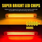 Set of 4 LED Side Marker Lights for Hummer H2 (2003â2009)