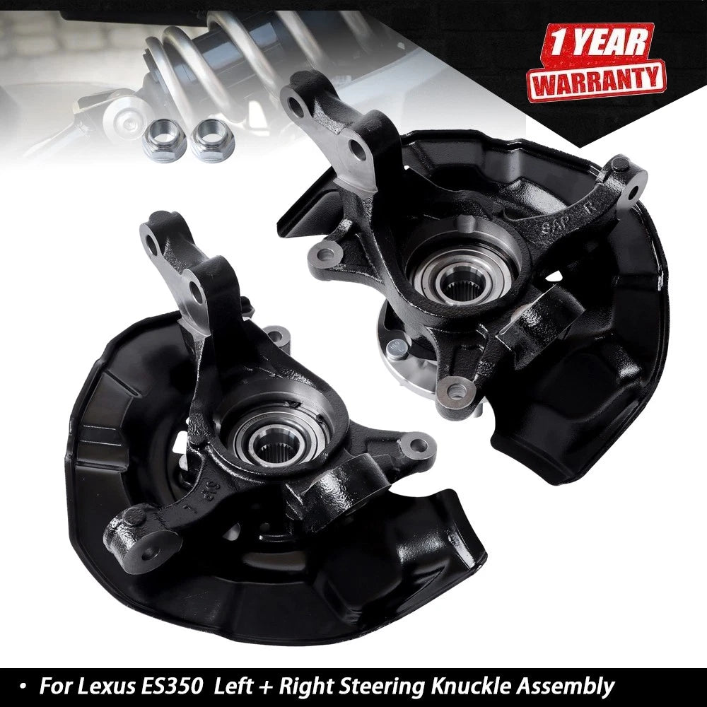 Set of 2 Steering Knuckle Assembly for Lexus ES350 (2007â2012)