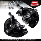 Set of 2 Steering Knuckle Assembly for Lexus ES350 (2007â2012)
