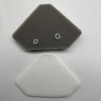 Set of 4 Foam Felt Filters for Shark Vacuums (Compatible)