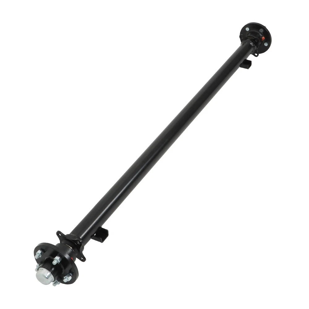 Set of 4 Trailer Axles for Various Models (61" HF, 5x4.5 Bolt Pattern)