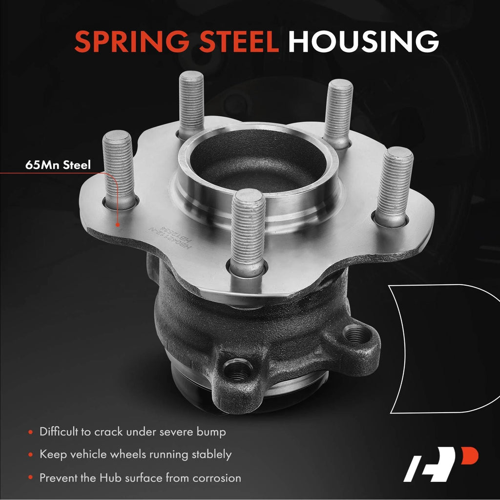 2X Rear Wheel Hub & Bearing Assembly for Nissan Rogue (2014–2020) FWD