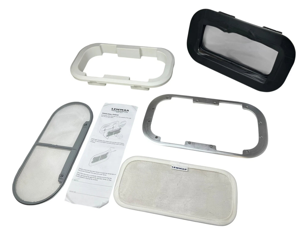 Gry Portlight Size 0 for Lewmar (393020162) with Screen