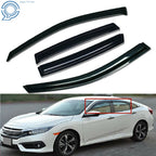 Smoke Window Visor for Honda Civic Sedan (2016–2020)