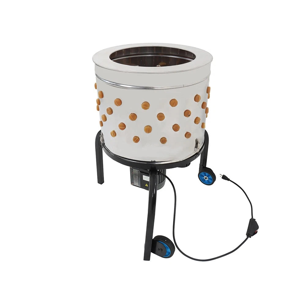 Stainless Steel Poultry Plucker for Chicken Bird (120V)