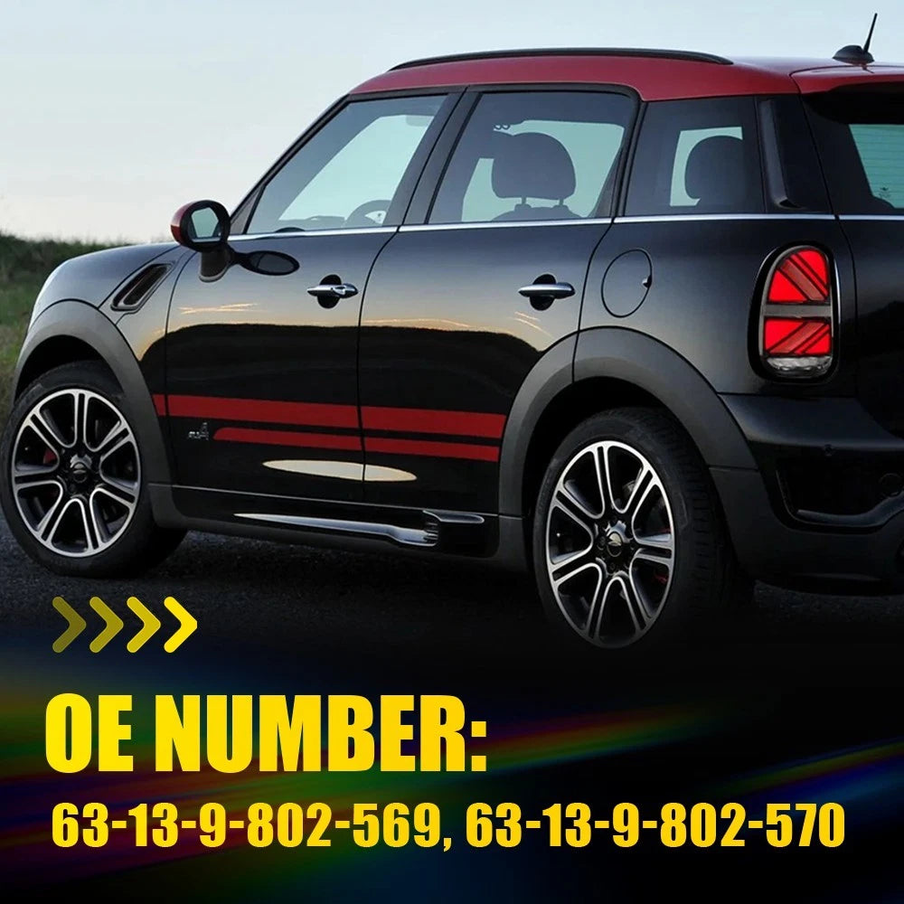 Smoked Front Side Marker Light Cover for MINI Cooper R60 Countryman (2011–2016)